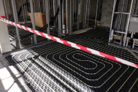 Aquecimento pavimento radiante hidráulico